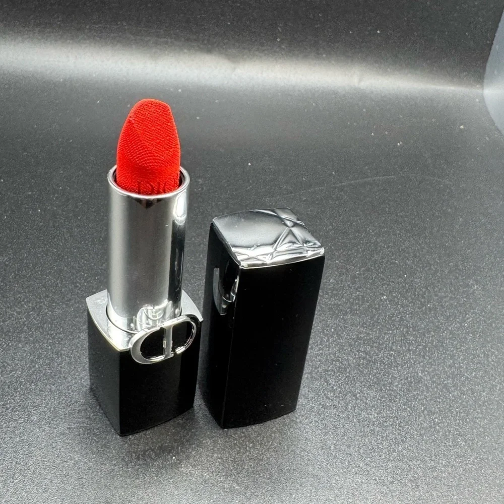 NWT Dior Rouge Lipstick 999 Shade Velvet- NO BOX